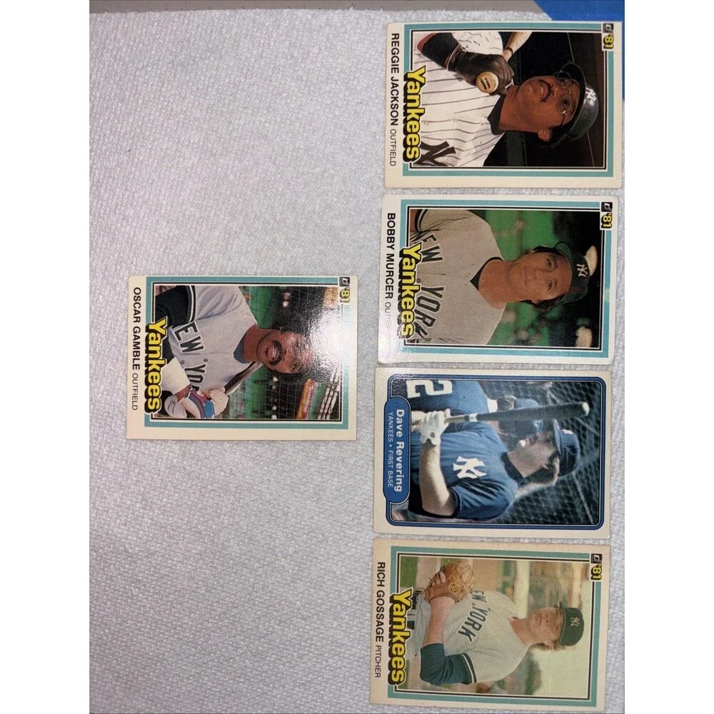 New York Yankees Card Lot + Stanton + Florial + Reggie Jackson – 13 Cards